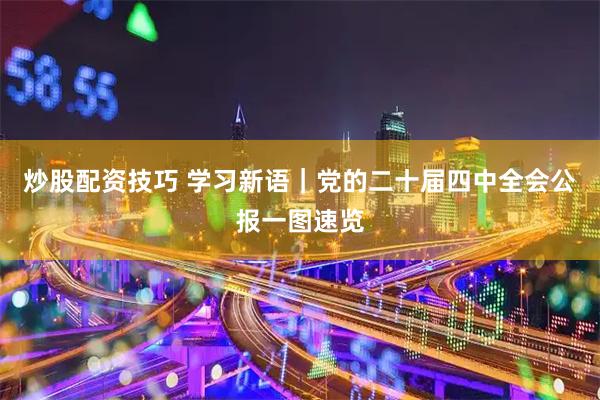 炒股配资技巧 学习新语｜党的二十届四中全会公报一图速览